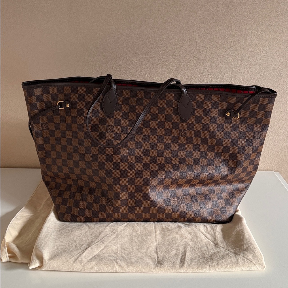 Louis Vuitton Damier Ebene Neverfull GM